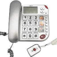 Дротовий телефон із SOS для людей похилого віку